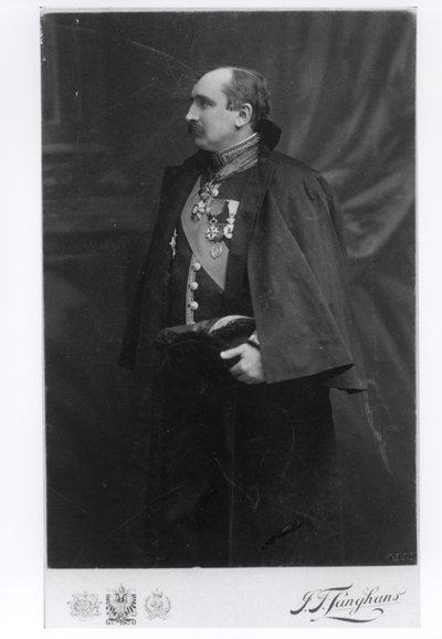 Paul Claudel in his ambassadorial uniform, Prague by French Photographer